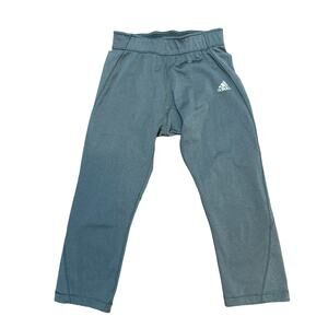 Adidas gray small crop pants Capri pants